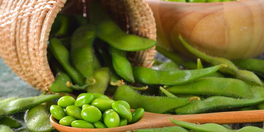 Gesund und gut für das Herz: Edamame.