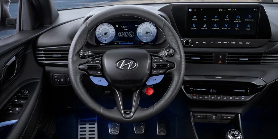 2021 Hyundai i20 N, Interieur