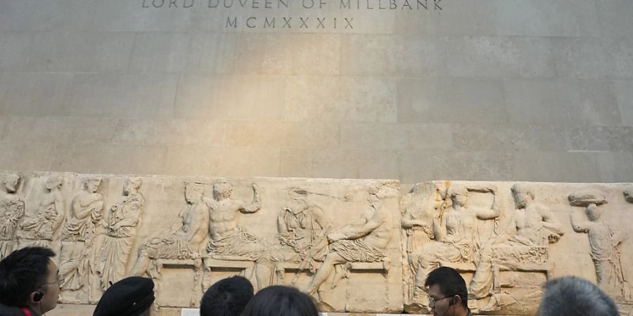 Griechenland bemüht sich seit Jahrzehnten um die Rückgabe von 56 Fries-Teilen, die sich im British Museum in London befinden. (Archivbild)