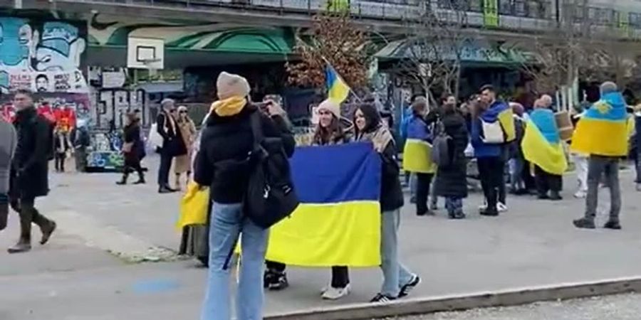 Ukraine Krieg Demo Bern