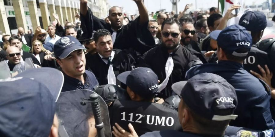 Demonstration der Anwälte in Algier