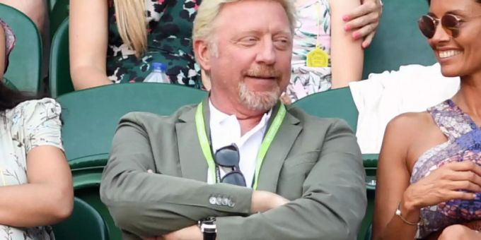 In Wimbledon trotz Finanzproblemen immer noch gern gesehen: Boris Becker. boris becker