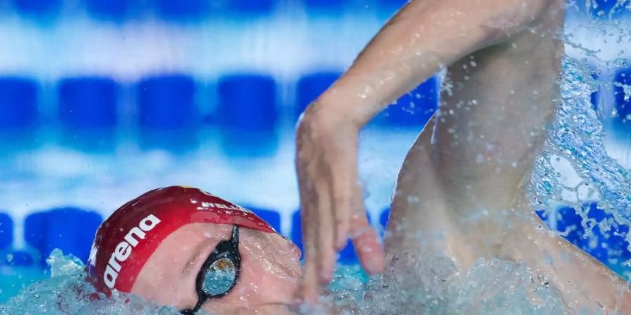 Deutsche Medaillenhoffnung bei der Schwimm-WM in Südkorea: Florian Wellbrock. Foto: Joel Marklund/Bildbyran via ZUMA Press