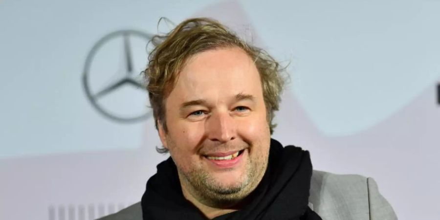 Stephan Grossmann bei der Verleihung des Nachwuchsfilmpreises «First Steps Award». Foto: Soeren Stache