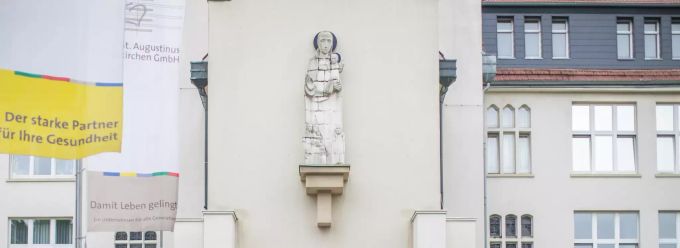 Das Sankt Marien-Hospital Buer in Gelsenkirchen. Sankt Marien Hospital Buer
