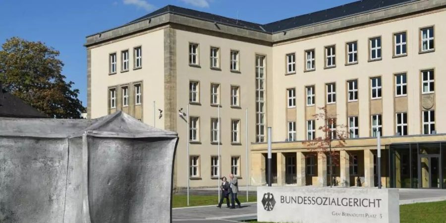 Blick auf das Bundessozialgericht in Kassel. Foto: Uwe Zucchi