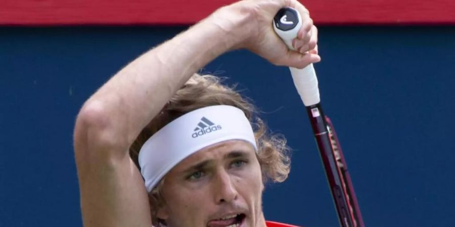 Alexander Zverev steckt derzeit in einer Formkrise. Foto: Paul Chiasson/The Canadian Press