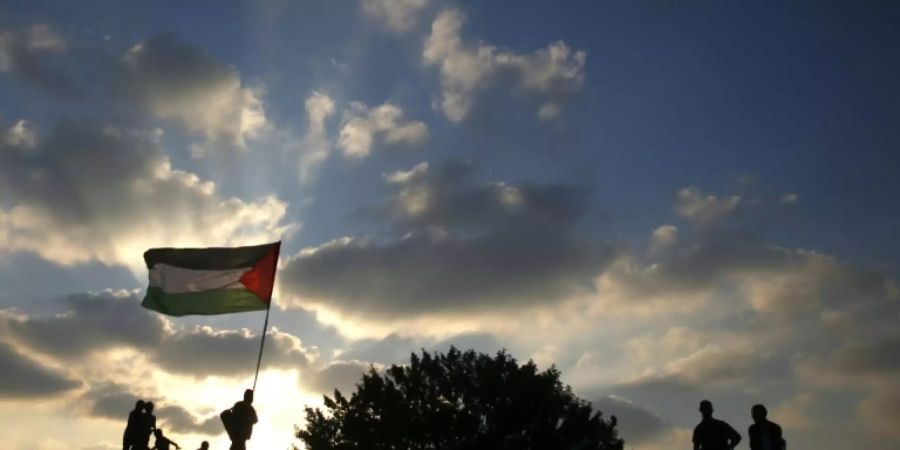 Palästinensische Demonstranten im Gazastreifen