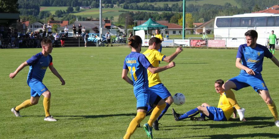 Voller Einsatz beim FC Länggasse.