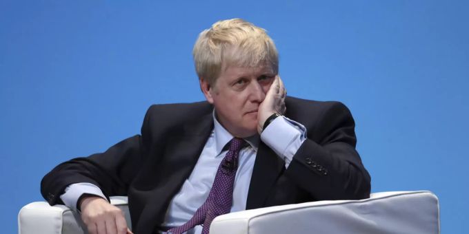 Boris Johnson ist ins Visier von britischen Sonntagszeilen genommen worden: Er zankte sich lautstark mit seiner Freundin. Boris Johnson