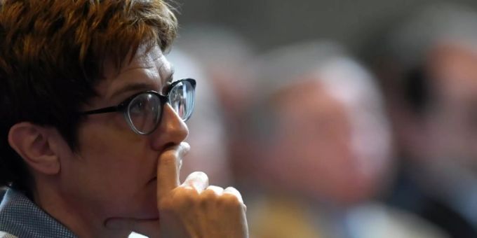 CDU-Parteichefin Kramp-Karrenbauer CDU-Parteichefin Kramp-Karrenbauer