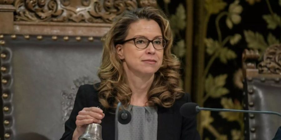 Carola Veit in der Bürgerschaft