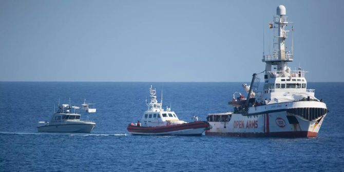 Seenotrettung im Mittelmeer