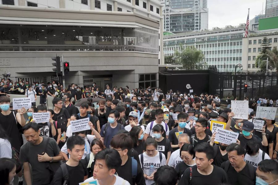 Proteste in Hongkong