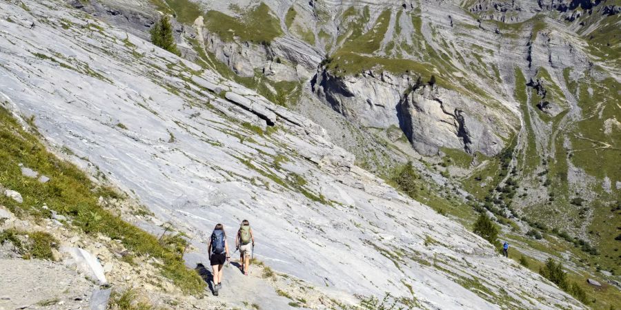 Bergtour in der Schweiz