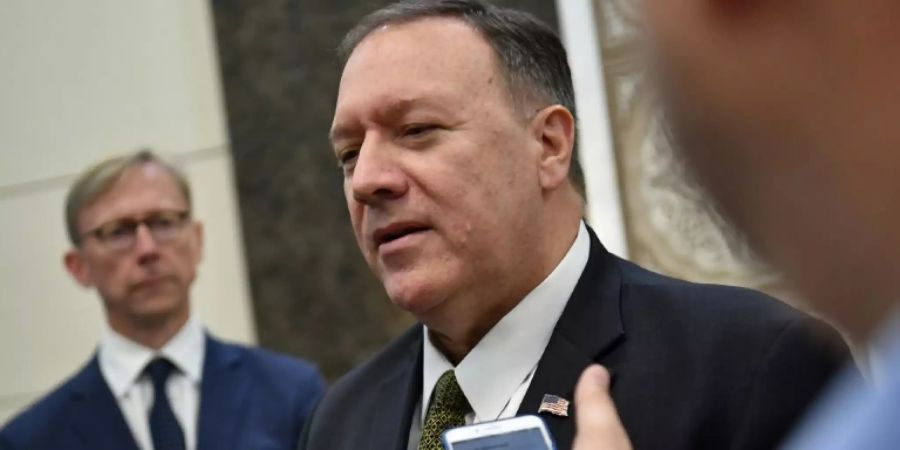 Pompeo in Abu Dhabi