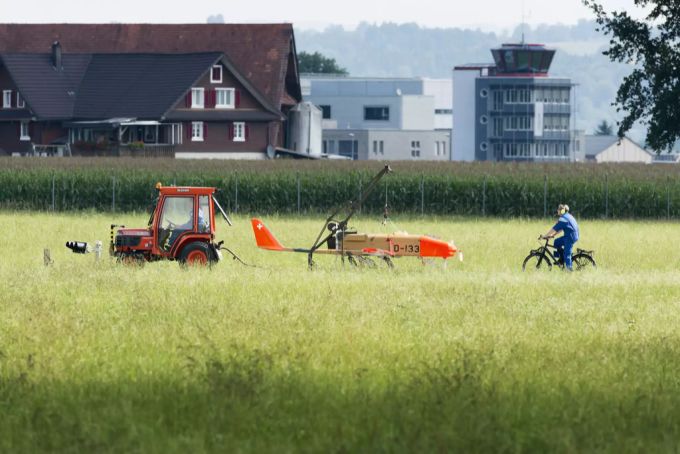 Die alte Ranger-Drohne für den Grenzschutz. Drohne Grenzschutz