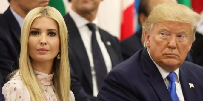 Ivanka Trump und ihr Vater Donald. donald trump ivanka