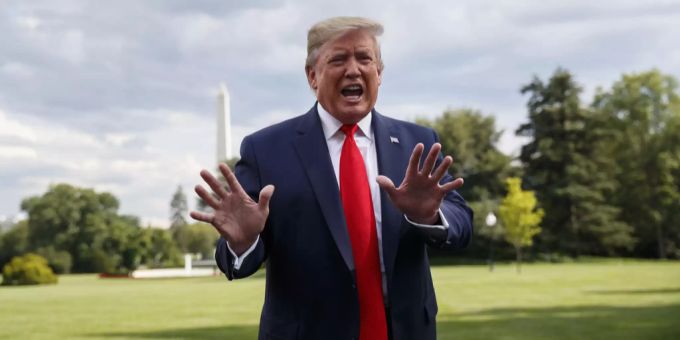 Donald Trump bezeichnet die Anhörung von Sonderermittler Robert Mueller als «Desaster für die Demokraten». Donald Trump