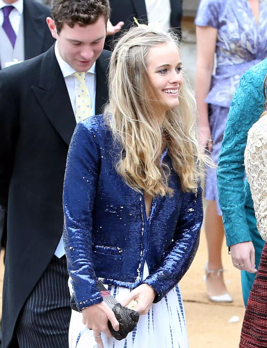 Hier waren die beiden noch ein Paar: Cressida Bonas besucht 2013 eine Hochzeit in  Alnwick (GB).