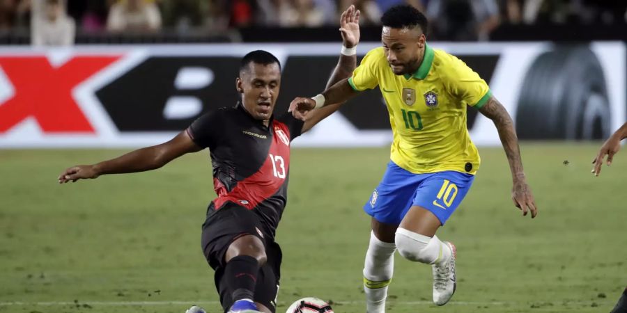 Brasilien Peru Neymar