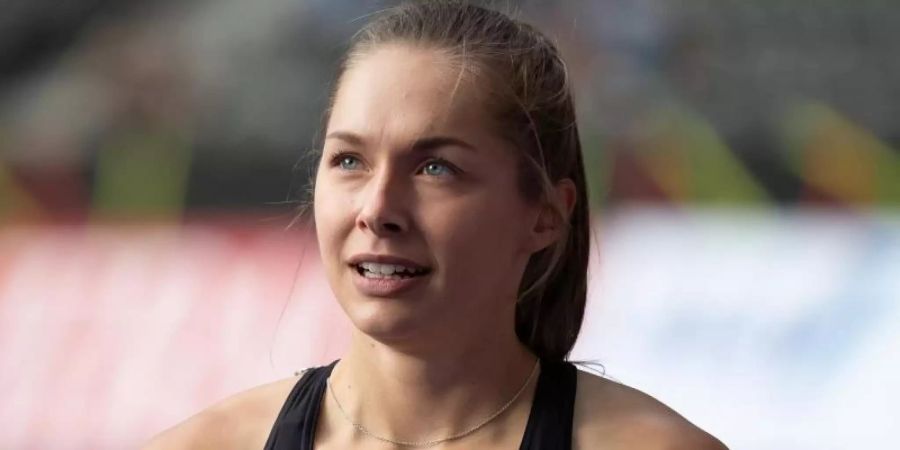 Für Sprinterin Gina Lückenkemper wäre es in Ordnung, wenn sie über ihr Handy geortet werden könnte. Foto: Sven Hoppe