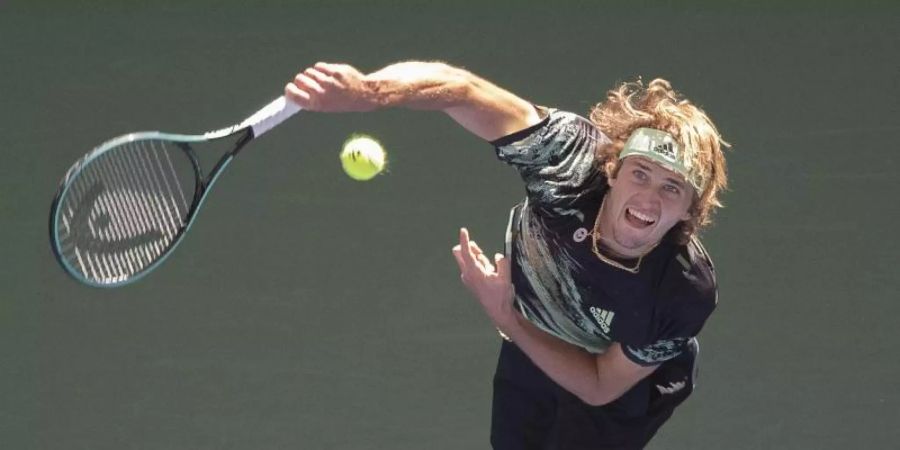 Will bei den US Open ins Achtelfinale: Alexander Zverev. Foto: Javier Rojas/Pi/Prensa Internacional via ZUMA
