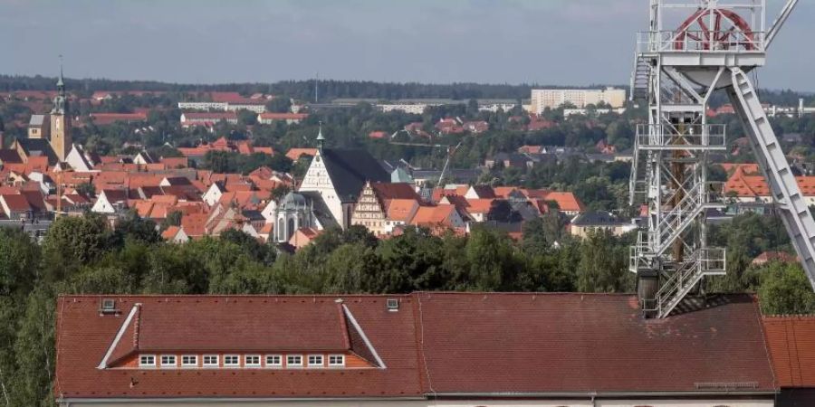 Die Unesco hat die Montanregion Erzgebirge/Krusnohori als Weltkulturerbe anerkannt. Freiberg ist das älteste und wichtigste Abbaugebiet für Silber im Erzgebirge. Foto: Jan Woitas