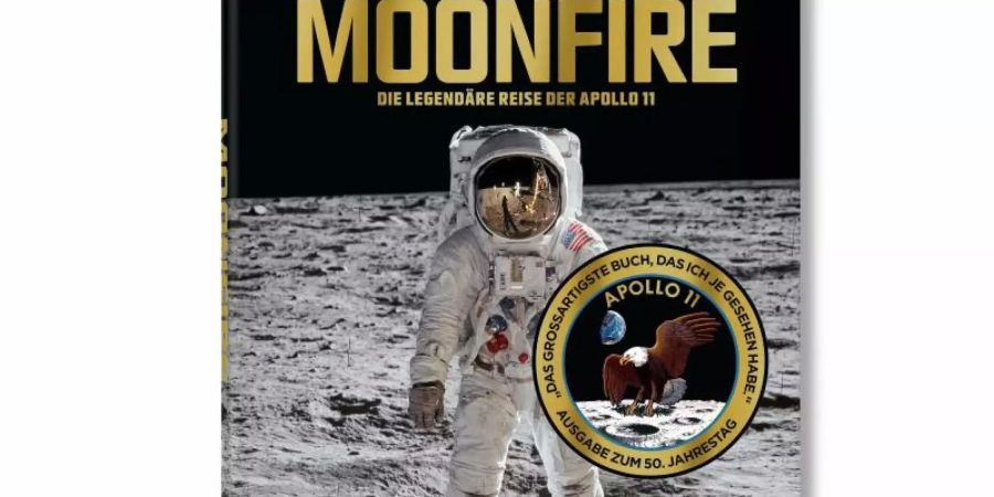 «Moonfire» von Norman Mailer mit unveröffentlichten Fotos der Mondlandung. Foto: Taschen Verlag