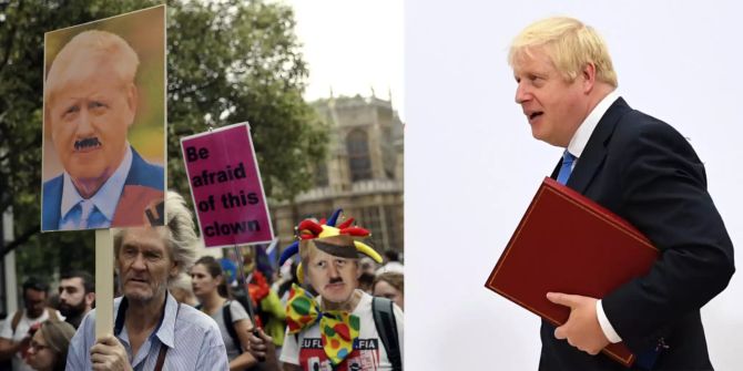 Boris Johnson Kritik Parlament