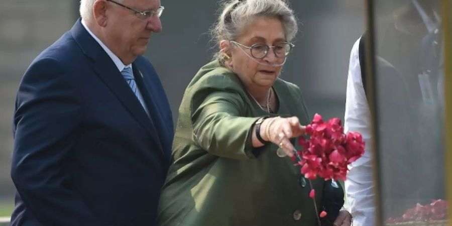 Archivfoto von Reuven und Nehama Rivlin
