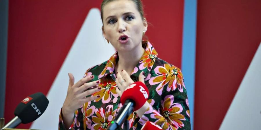 Die sozialdemokratische Parteichefin Mette Frederiksen