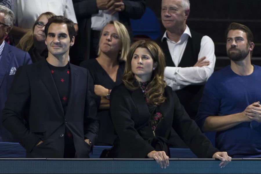 Roger und Mirka Federer 2017.