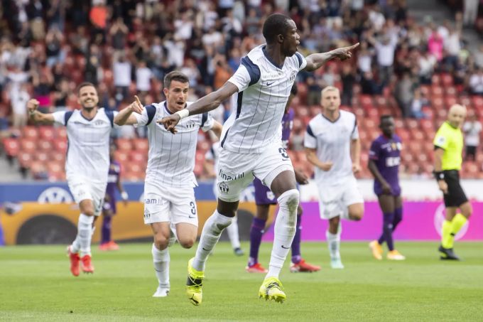 Assan Ceesay jubelt nach seinem Treffer für den FCZ gegen Lausanne. FCZ