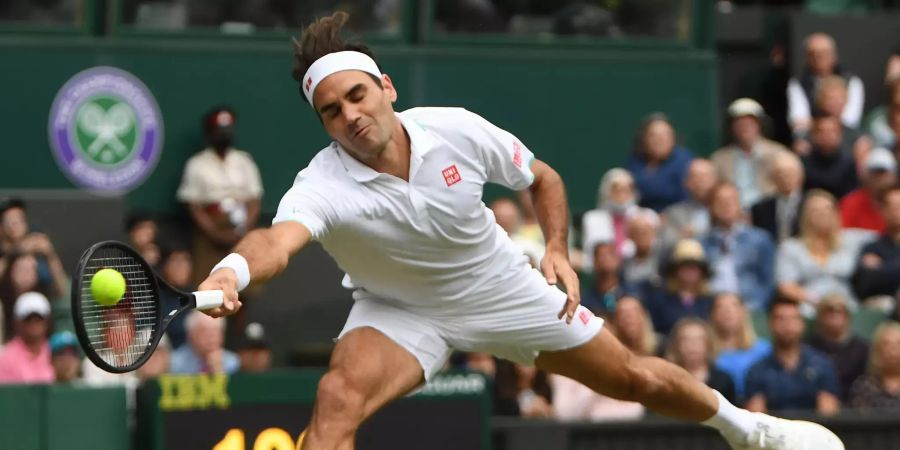 Federer befindet sich in Wimbledon in einer Blase und bewegt sich nur zwischen Hotel und Tennisgelände.