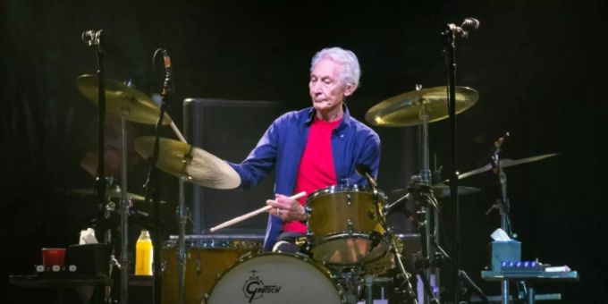 Charlie Watts von den Rolling Stones Charlie Watts von den Rolling Stones