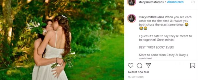 Im Nachhinein wollen Casey und Tracy nichts an ihrer Hochzeit ändern. hochzeit