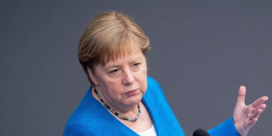Bundeskanzlerin Angela Merkel (CDU). Foto: Kay Nietfeld/dpa