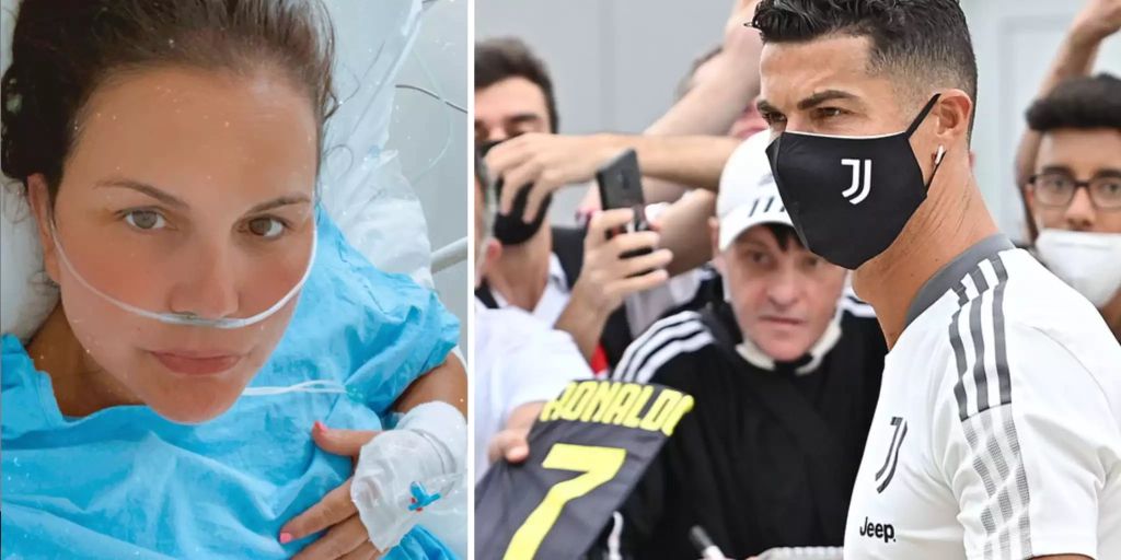 Ronaldo’s sister with pneumonia in hospital