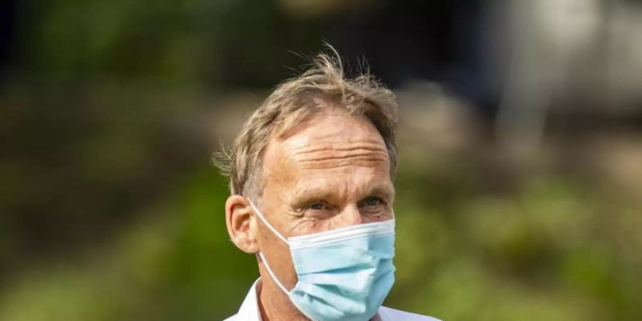 Hofft auf hohe Zuschauerzahlen: Dortmunds Geschäftsführer Hans-Joachim Watzke. Foto: David Inderlied/dpa