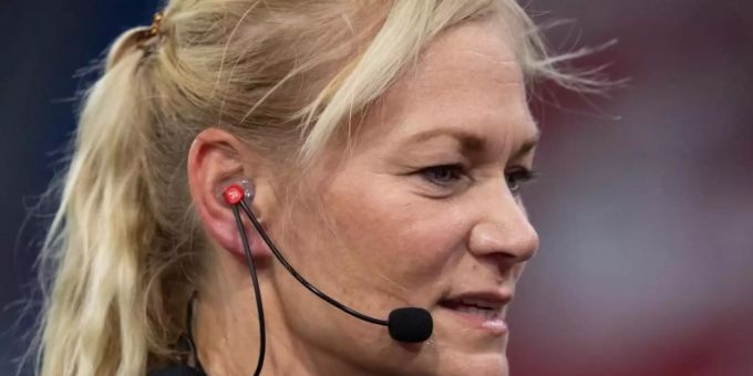 Bibiana Steinhaus-Webb wird als neue DFB-Chefin gehandelt. Foto: Sven Hoppe/dpa Bibiana Steinhaus-Webb wird als neue DFB-Chefin gehandelt. Foto: Sven Hoppe/dpa