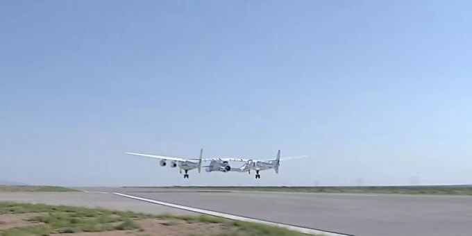 Start der VSS Unity mit Richard Branson an Bord Start der VSS Unity mit Richard Branson an Bord