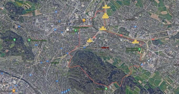 Zürich-Schwammendingen war früher eine eigene Gemeinde, heute heisst das Stadtquartier offiziell «Kreis 12». Schwammendingen Kreis 12 SVP