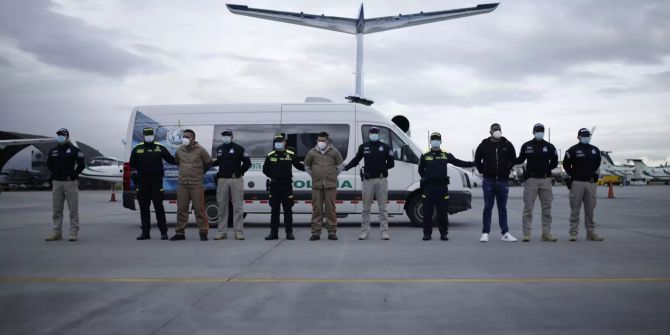 Extradition of members of Colombian armed groups to the USA