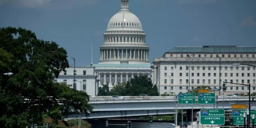 Das Kapitol in Washington, der Sitz des US-Kongresses