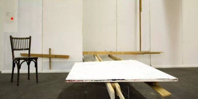 Eine Installation von Manuel Burgener aus dem Jahr 2011. manuel burgener