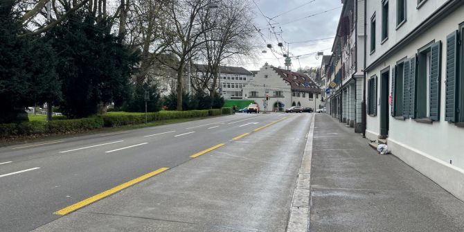 Werkleitungsarbeiten an der Rorschacher Strasse in St.Gallen