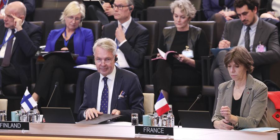 Belgium NATO Foreign Ministers Ukraine