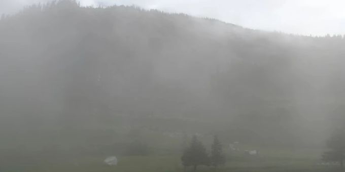 Schlechte Sicht - Brienz-Bewohner dürfen nicht zurück ins Dorf