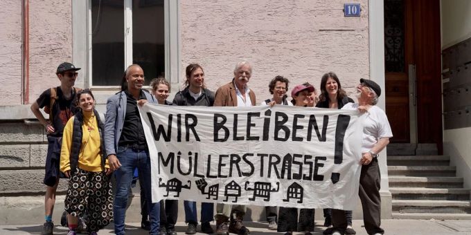 Protest - Wegen Google? Zürcher Mieter sollen raus – und wehren sich!